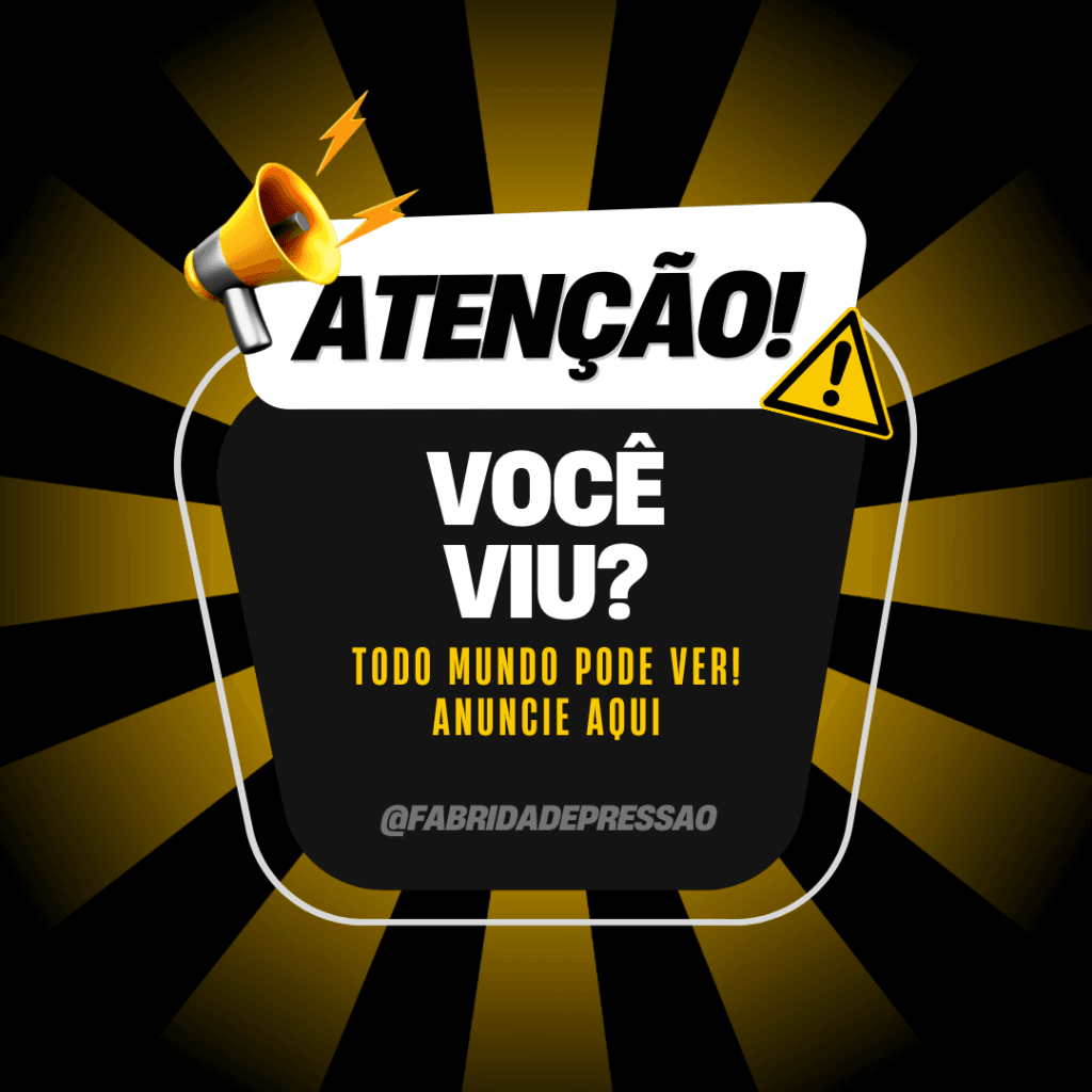 Aviso Estamos Fechados Preto e Amarelo Chamativo Post para Instagram