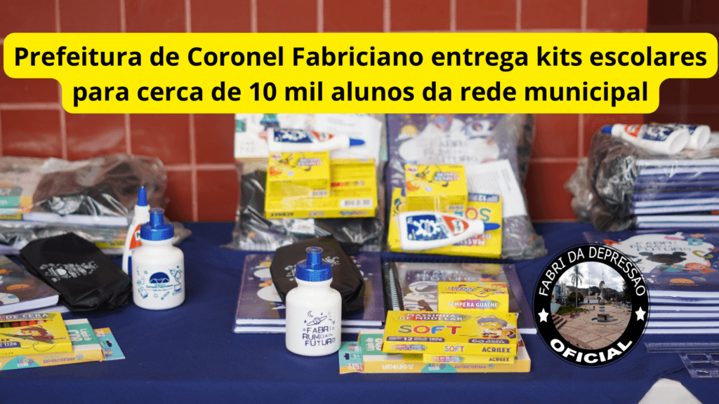 Prefeitura de Coronel Fabriciano entrega kits escolares para cerca de 10 mil alunos da rede municipal 6 prefeitura de coronel fabriciano entrega kits escolares para cerca de 10 mil alunos da rede municipal 1