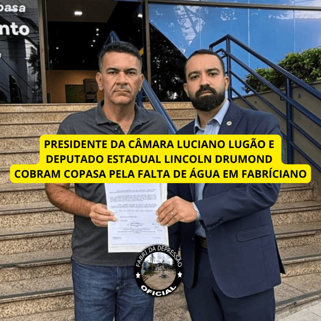 PRESIDENTE DA CÂMARA LUCIANO LUGÃO E DEPUTADO LINCOLN DRUMOND COBRAM COPASA PELA FALTA DE ÁGUA EM FABRÍCIANO 7 prefeitura de fabriciano anuncia aumento salarial para servidores reajuste de 370 acompanha inflacao de fevereiro 1