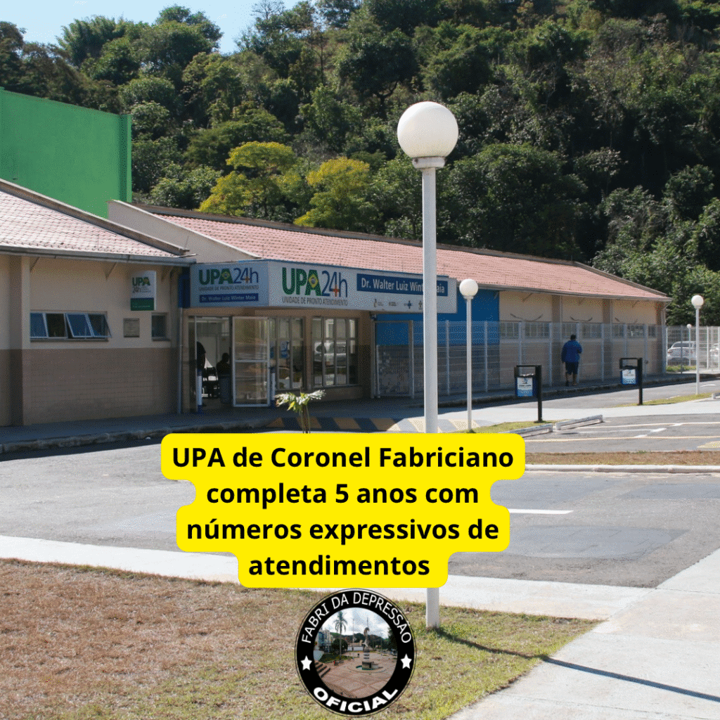 UPA de Coronel Fabriciano completa 5 anos com números expressivos de atendimentos 1 homen foi soterrado hoje no bairro recanto verde 1 3
